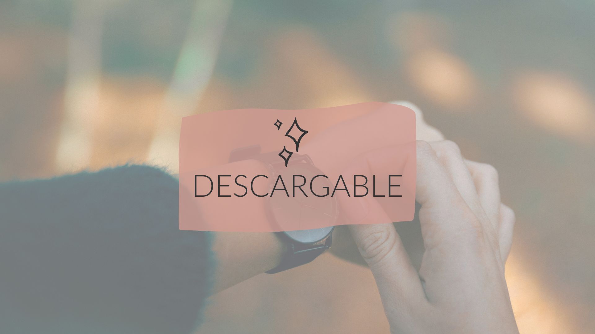 Ficha descargable para trabajar la impuntualidad